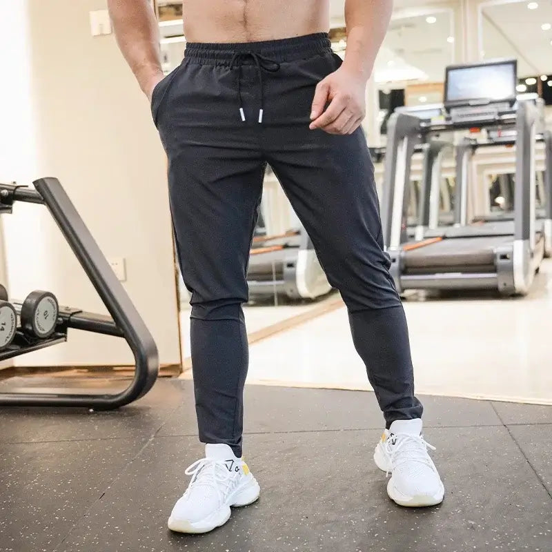 ️ Men’s Ice Silk Training Pants