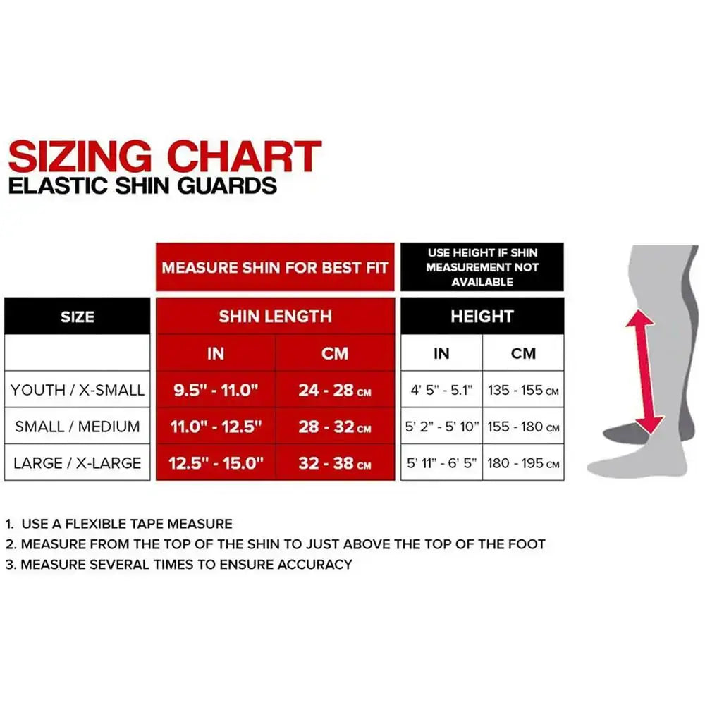 Muay Thai Shin Guards - Leg and Foot Protector for Kickboxing and MMA