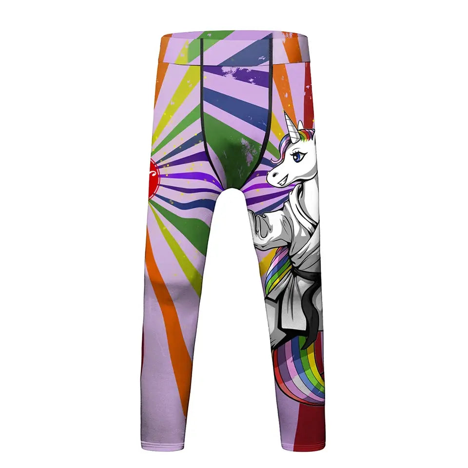 Kids Martial Arts Rash Guard Set - Jiu Jitsu MMA Muay Thai