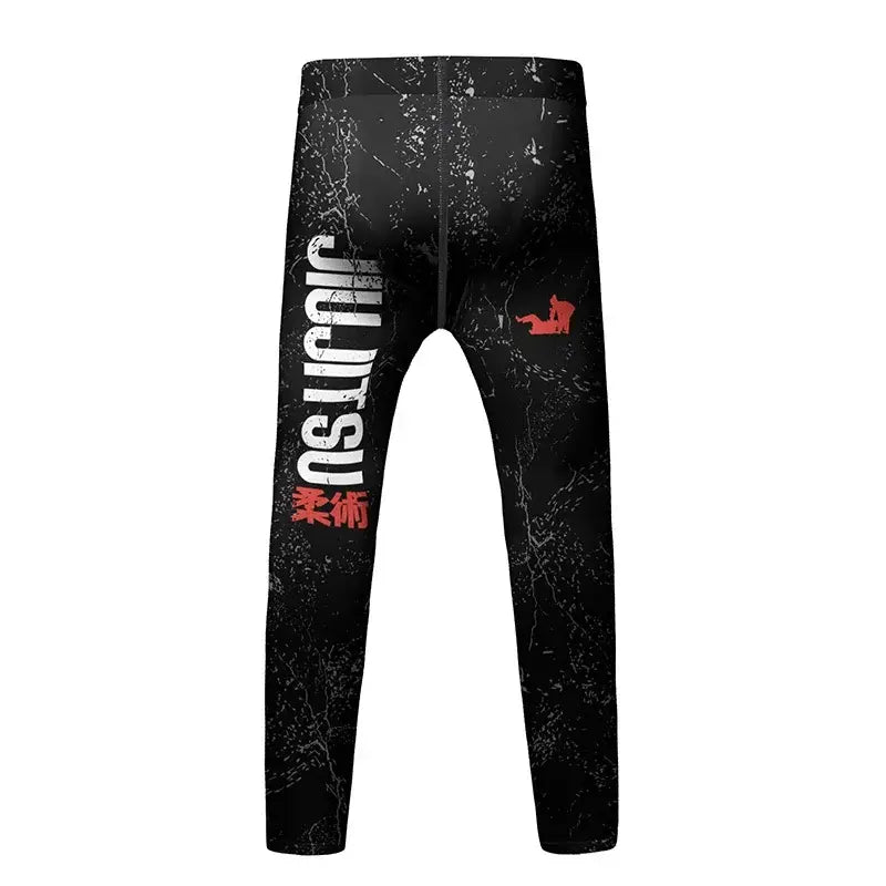 MMA Rash Guard Set - Kids 3D Combat Rash Guard Set