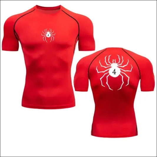 Anime Hunter X Hunter T-shirt | Compression Shirt - Red / S