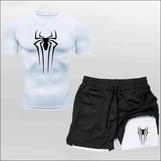 Anime Workout Gear: Shirt & Shorts - Savage Combat & Fitness