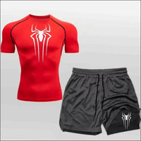 Anime Workout Gear: Shirt & Shorts - Savage Combat & Fitness