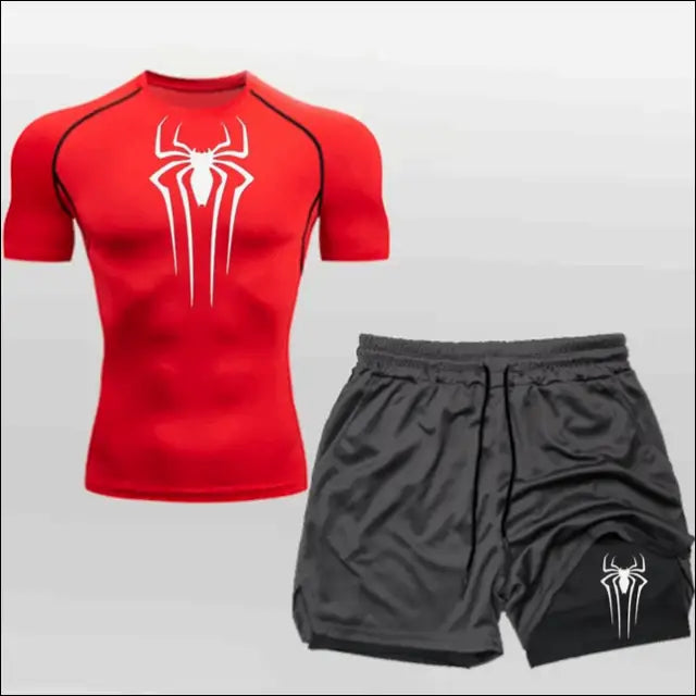 Anime Workout Gear: Shirt & Shorts - Savage Combat & Fitness