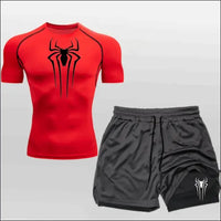 Anime Workout Gear: Shirt & Shorts - Savage Combat & Fitness