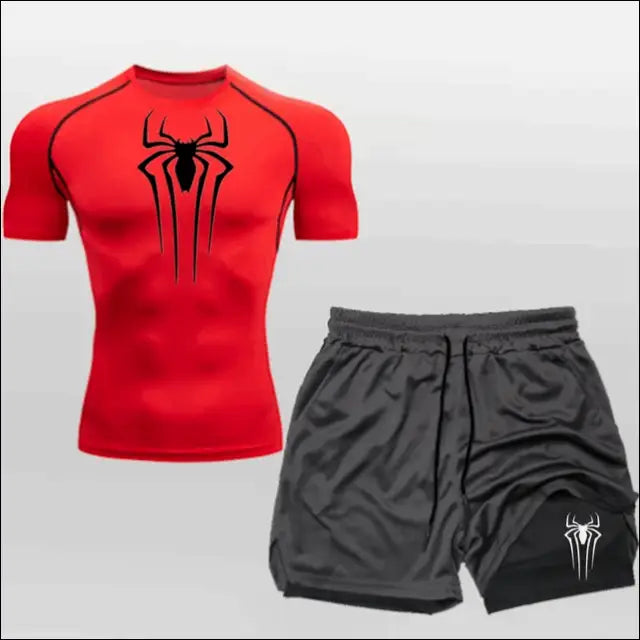 Anime Workout Gear: Shirt & Shorts - Savage Combat & Fitness