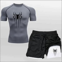 Anime Workout Gear: Shirt & Shorts - Savage Combat & Fitness