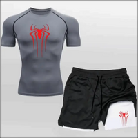 Anime Workout Gear: Shirt & Shorts - Savage Combat & Fitness