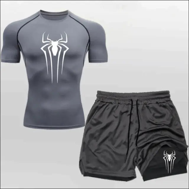 Anime Workout Gear: Shirt & Shorts - Savage Combat & Fitness