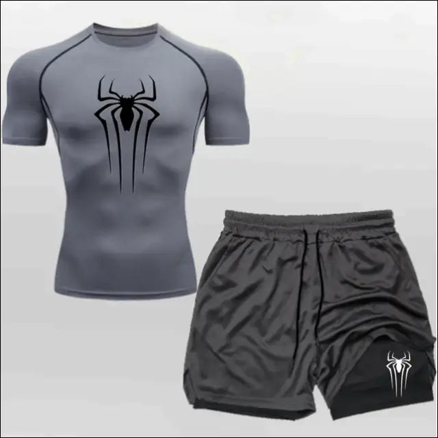 Anime Workout Gear: Shirt & Shorts - Savage Combat & Fitness