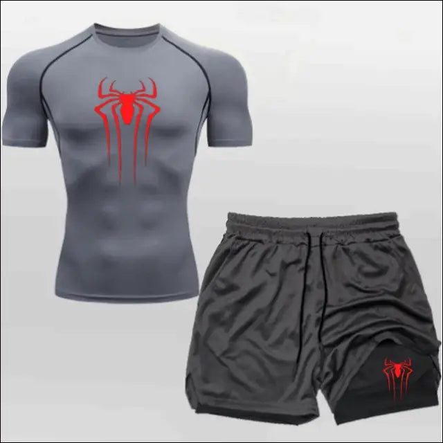 Anime Workout Gear: Shirt & Shorts - Savage Combat & Fitness