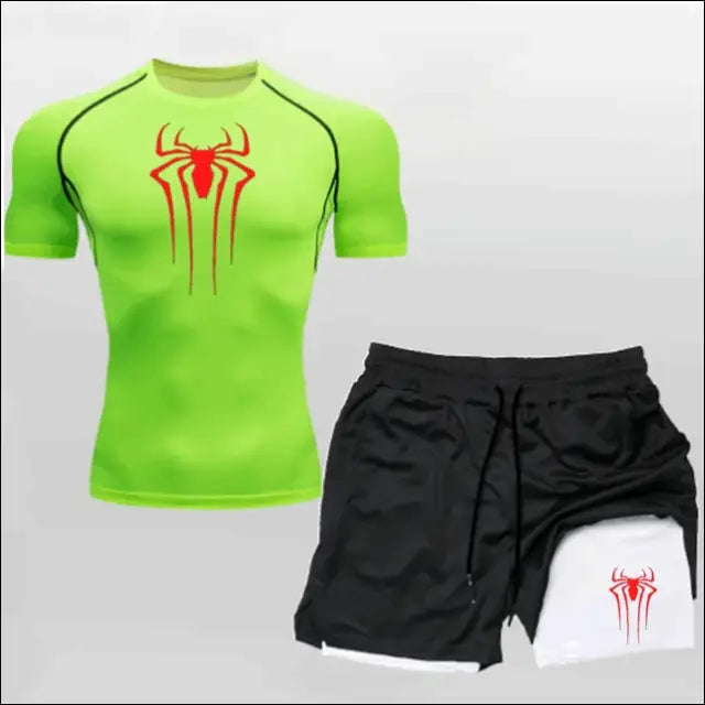 Anime Workout Gear: Shirt & Shorts - Savage Combat & Fitness