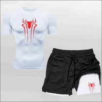 Anime Workout Gear: Shirt & Shorts - Savage Combat & Fitness