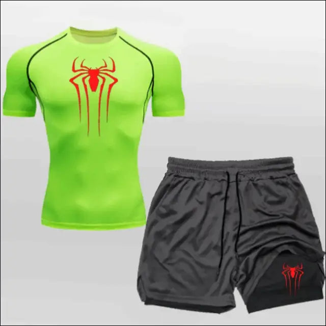Anime Workout Gear: Shirt & Shorts - Savage Combat & Fitness