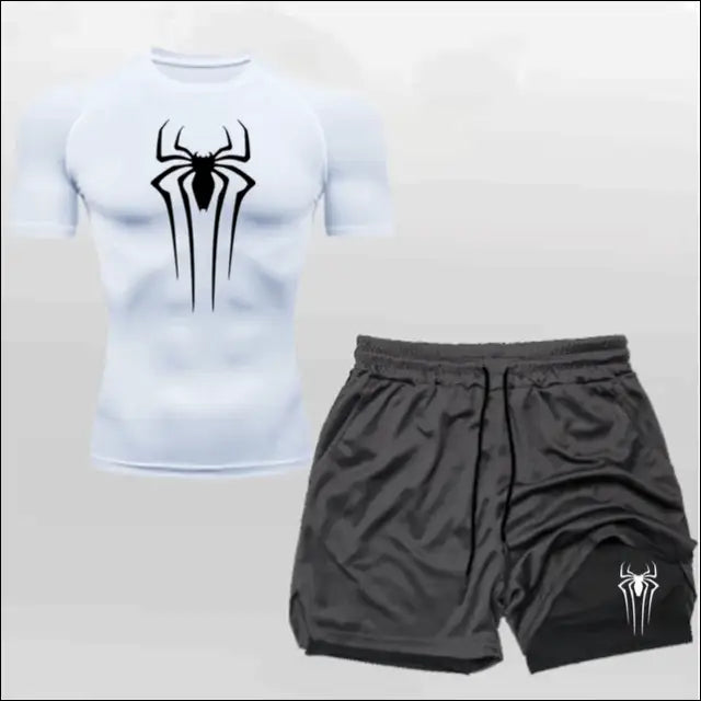 Anime Workout Gear: Shirt & Shorts - Savage Combat & Fitness