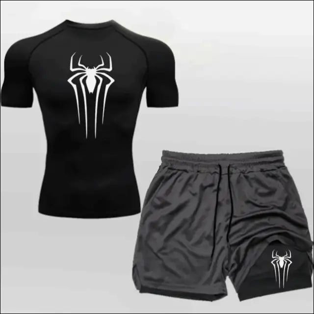 Anime Workout Gear: Shirt & Shorts - Savage Combat & Fitness