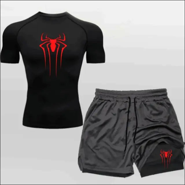 Anime Workout Gear: Shirt & Shorts - Savage Combat & Fitness