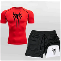 Anime Workout Gear: Shirt & Shorts - Savage Combat & Fitness