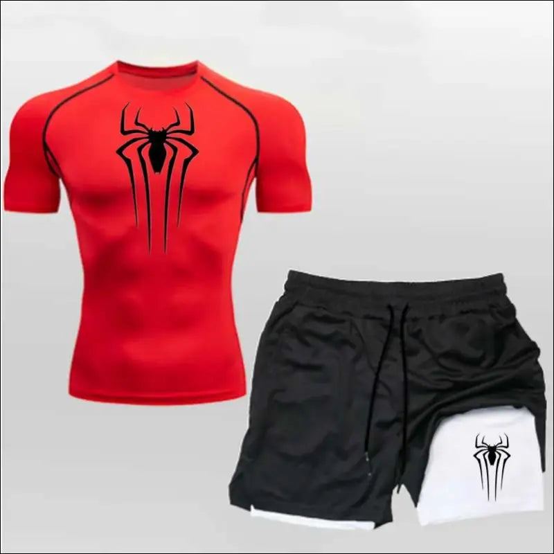 Anime Workout Gear: Shirt & Shorts - Savage Combat & Fitness