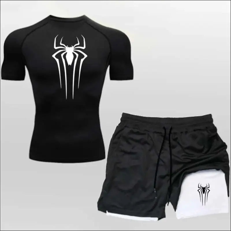 Anime Workout Gear: Shirt & Shorts - Savage Combat & Fitness