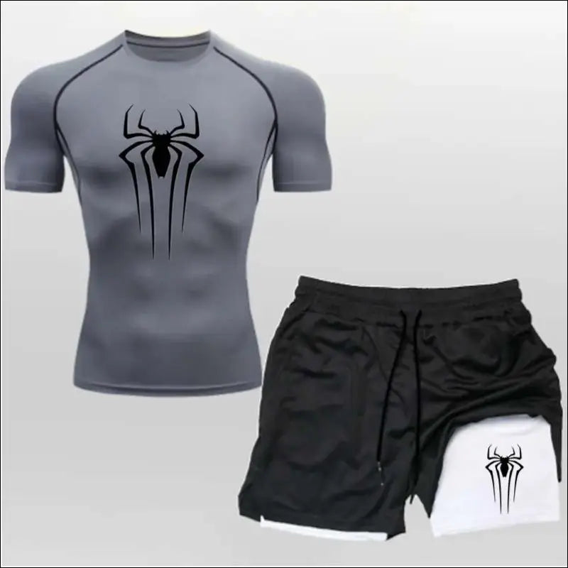 Anime Workout Gear: Shirt & Shorts - Savage Combat & Fitness