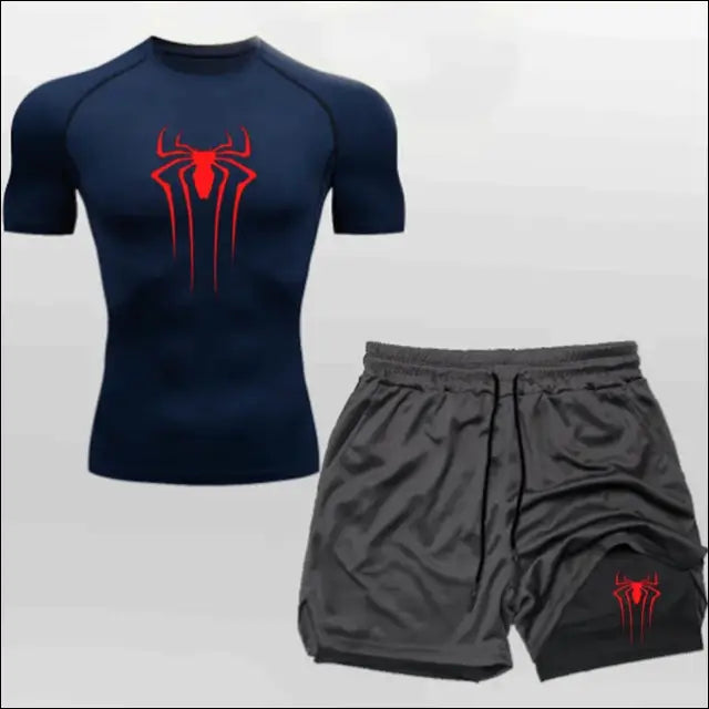 Anime Workout Gear: Shirt & Shorts - Savage Combat & Fitness