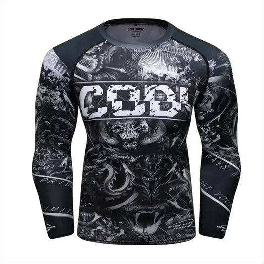 Boxing Set Compression Jersey Pants 3D orangutan Printing Rashguard KickBoxing Tight T-Shirts Trousers Muay Thai MMA