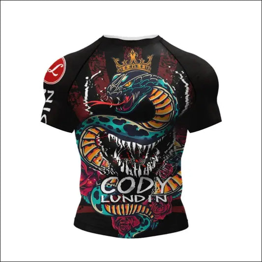 CODY LUNDIN Men's Grappling T-shirt - Savage Combat & Fitness