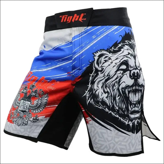 Grey Bear MMA Shorts And T-shirt for Men,