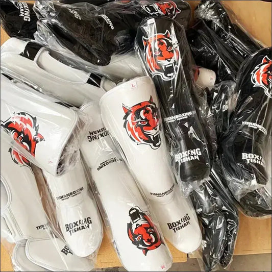 Kickboxing Leg Guard | Muay Thai Shin Guards | MMA Ankle Protector - mma gear boxing gear