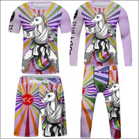 Kids Martial Arts Rash Guard Set - Jiu Jitsu, MMA, Muay Thai eprolo