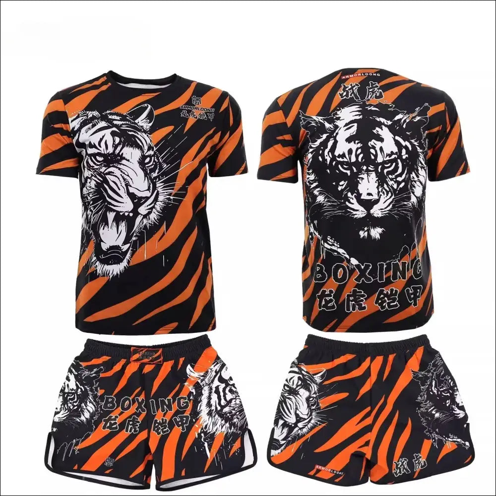 Kids’ MMA Boxing Training Set – Short Sleeve Sportswear
