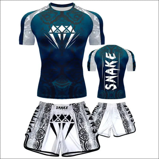 Kids’ MMA Boxing Training Set – Short Sleeve Sportswear