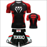 Kids’ MMA Boxing Training Set – Short Sleeve Sportswear - 4XL / TZ14791
