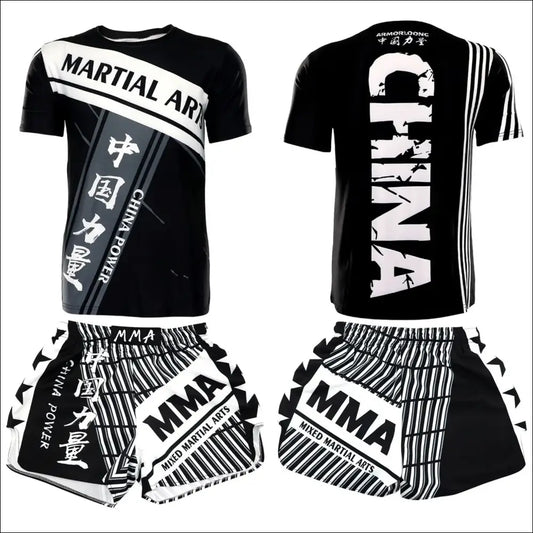 Kids’ MMA Boxing Training Set – Short Sleeve Sportswear