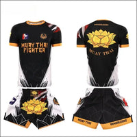 Kids’ MMA Rashguard Set – Compression Training Tracksuit - 11T-12T / TZ14759