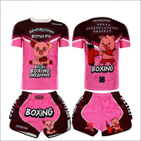 Kids’ MMA Rashguard Set – Compression Training Tracksuit
