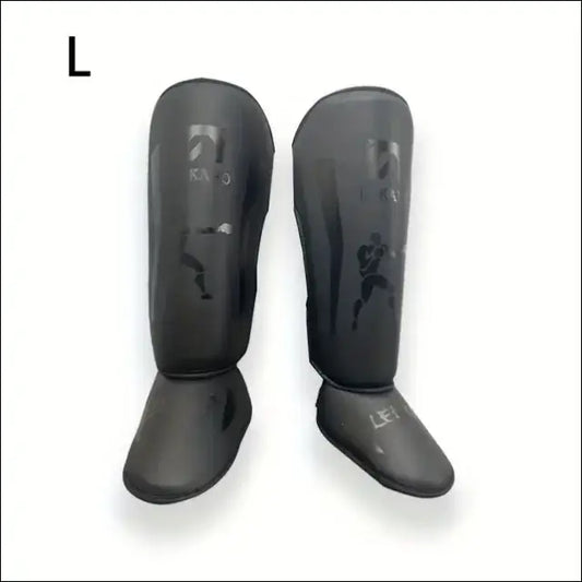Martial Arts Shin Guards | Boxing & Martial Arts Shin Guards for Adults - Grey L