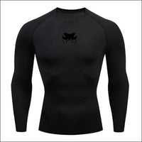 Men's Compression Shirt - Long or Short Sleeve, Gym MMA Fitness Rash Guard - Savage Combat & Fitness