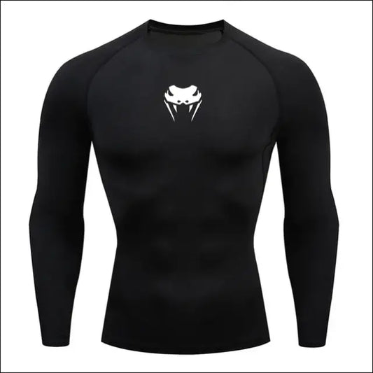 Men's Compression Shirt - Long or Short Sleeve, Gym MMA Fitness Rash Guard - Savage Combat & Fitness