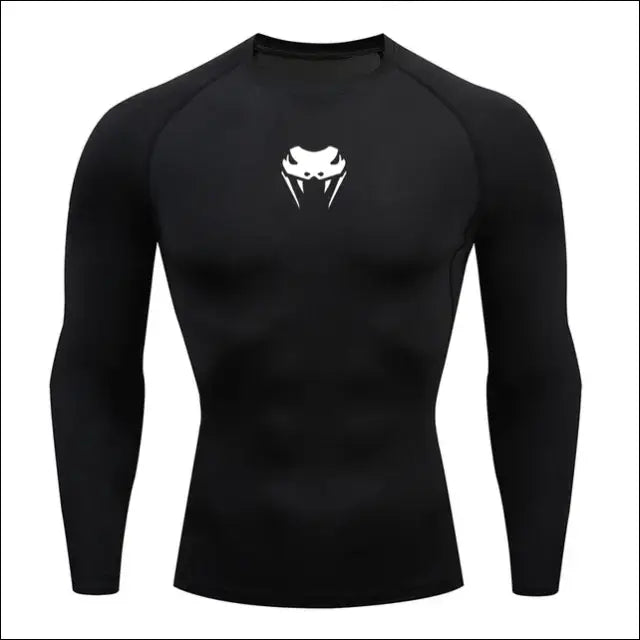 Men's Compression Shirt - Long or Short Sleeve, Gym MMA Fitness Rash Guard - Savage Combat & Fitness