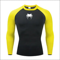 Men's Compression Shirt - Long or Short Sleeve, Gym MMA Fitness Rash Guard - Savage Combat & Fitness
