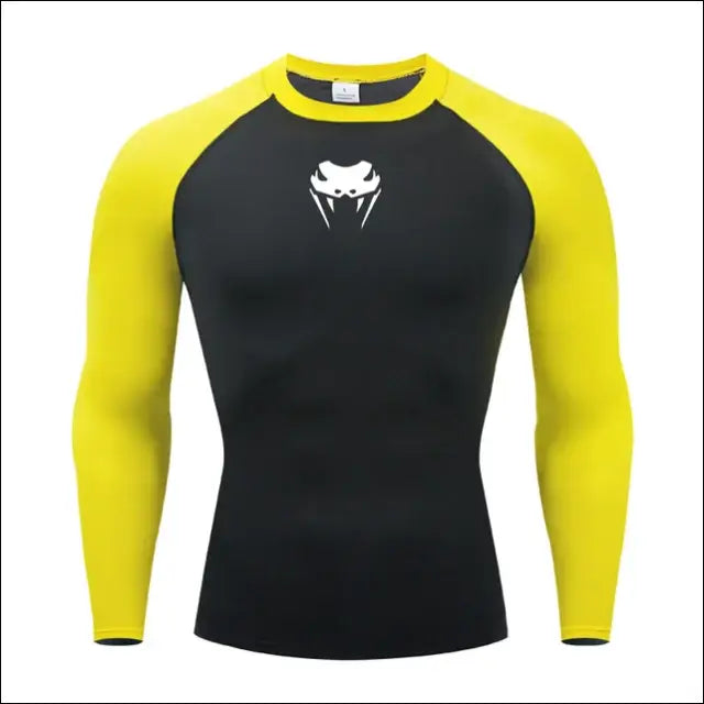Men's Compression Shirt - Long or Short Sleeve, Gym MMA Fitness Rash Guard - Savage Combat & Fitness
