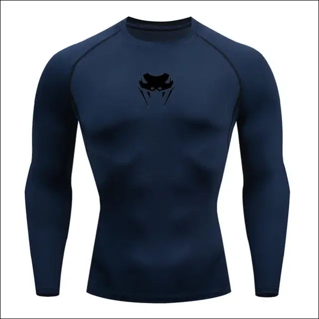 Men's Compression Shirt - Long or Short Sleeve, Gym MMA Fitness Rash Guard - Savage Combat & Fitness