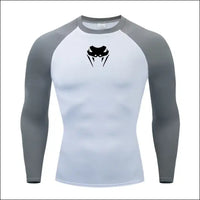 Men's Compression Shirt - Long or Short Sleeve, Gym MMA Fitness Rash Guard - Savage Combat & Fitness