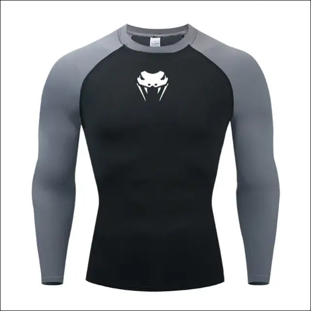 Men's Compression Shirt - Long or Short Sleeve, Gym MMA Fitness Rash Guard - Savage Combat & Fitness