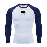 Men's Compression Shirt - Long or Short Sleeve, Gym MMA Fitness Rash Guard - Savage Combat & Fitness