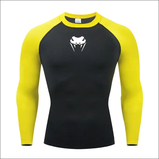 Men's Compression Shirt - Long or Short Sleeve, Gym MMA Fitness Rash Guard - Savage Combat & Fitness