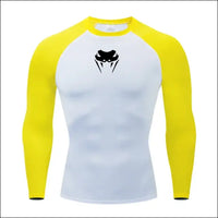 Men's Compression Shirt - Long or Short Sleeve, Gym MMA Fitness Rash Guard - Savage Combat & Fitness