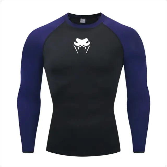 Men's Compression Shirt - Long or Short Sleeve, Gym MMA Fitness Rash Guard - Savage Combat & Fitness